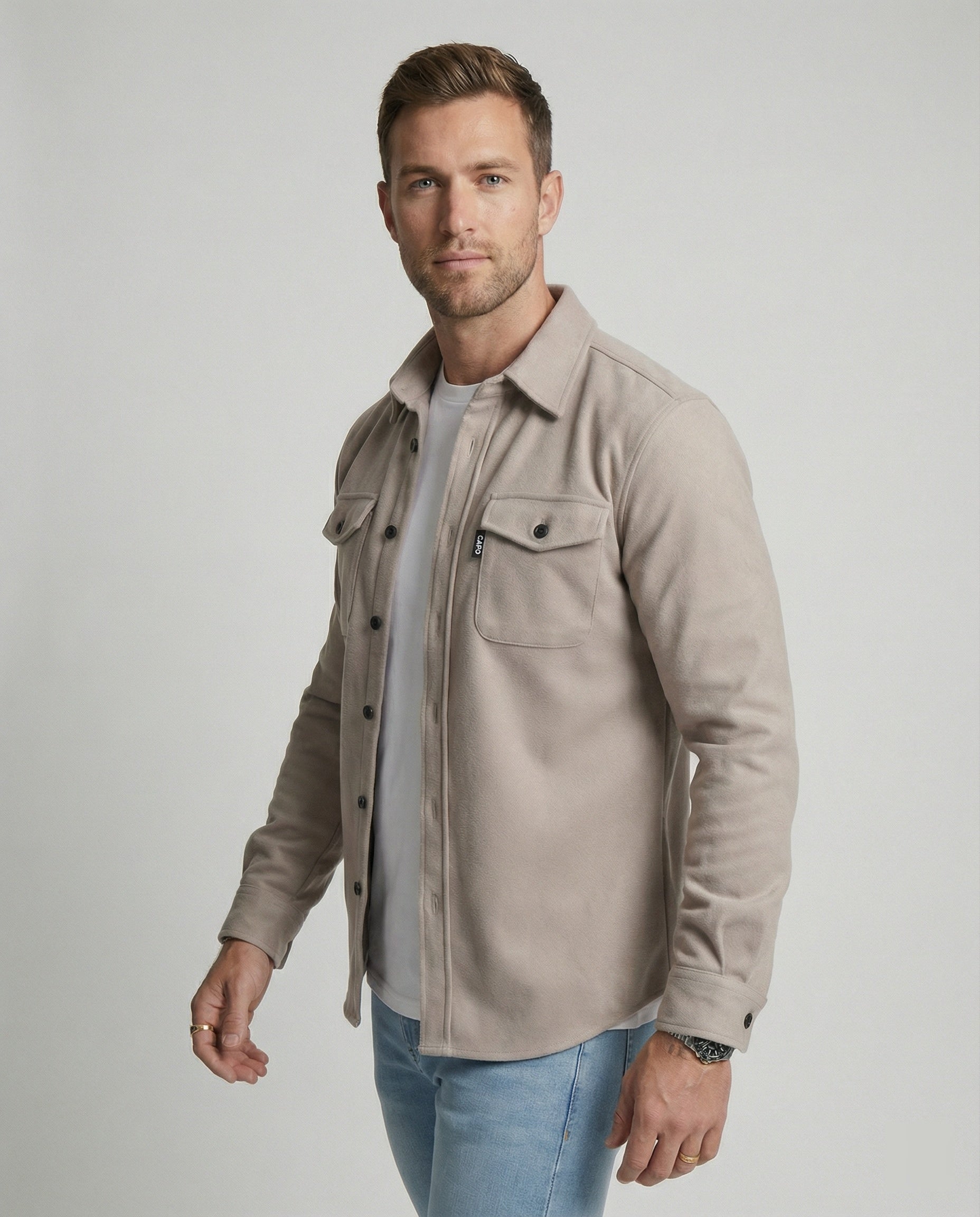 Herren Hemd Herbstlich Flanell Modern - BerlinGlamour