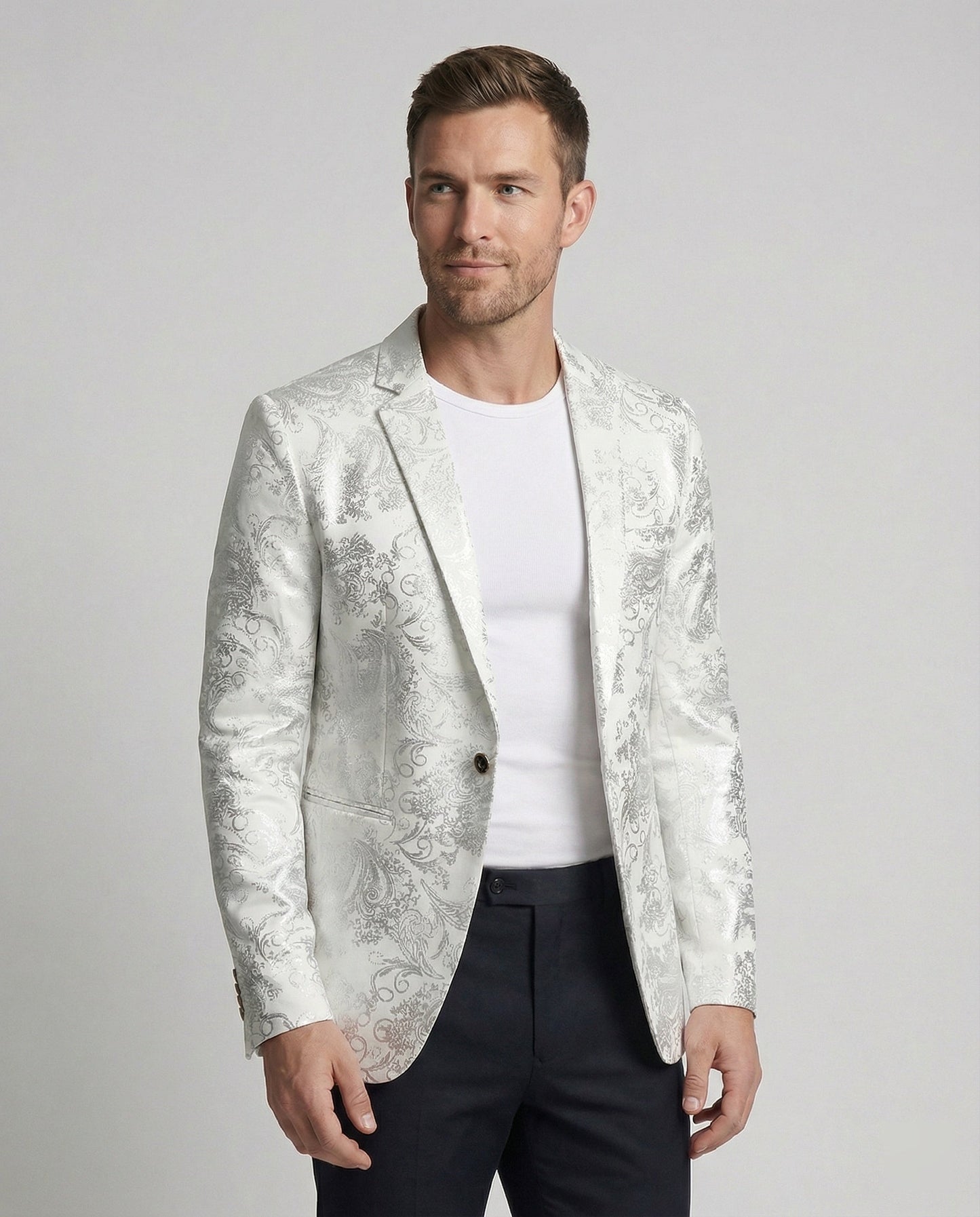 Herren Blazer Elegant Glanz Berliner Stil - BerlinGlamour