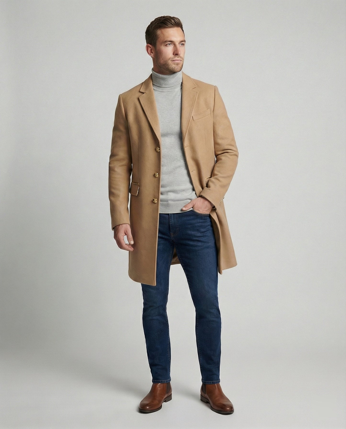 Herren Winterjacke Warm Isoliert Stylisch - BerlinGlamour