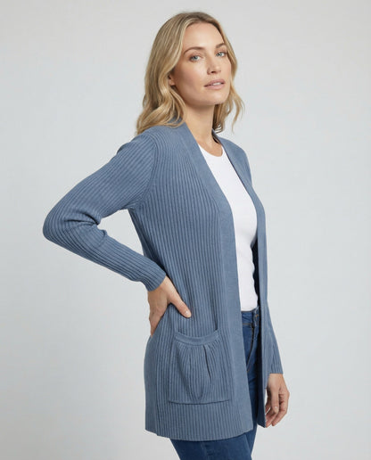 Übergroßer Cardigan Damen Oversized Lang
