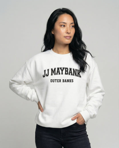 Unisex Pullover Rundhals Ausschnitt Modern Groß