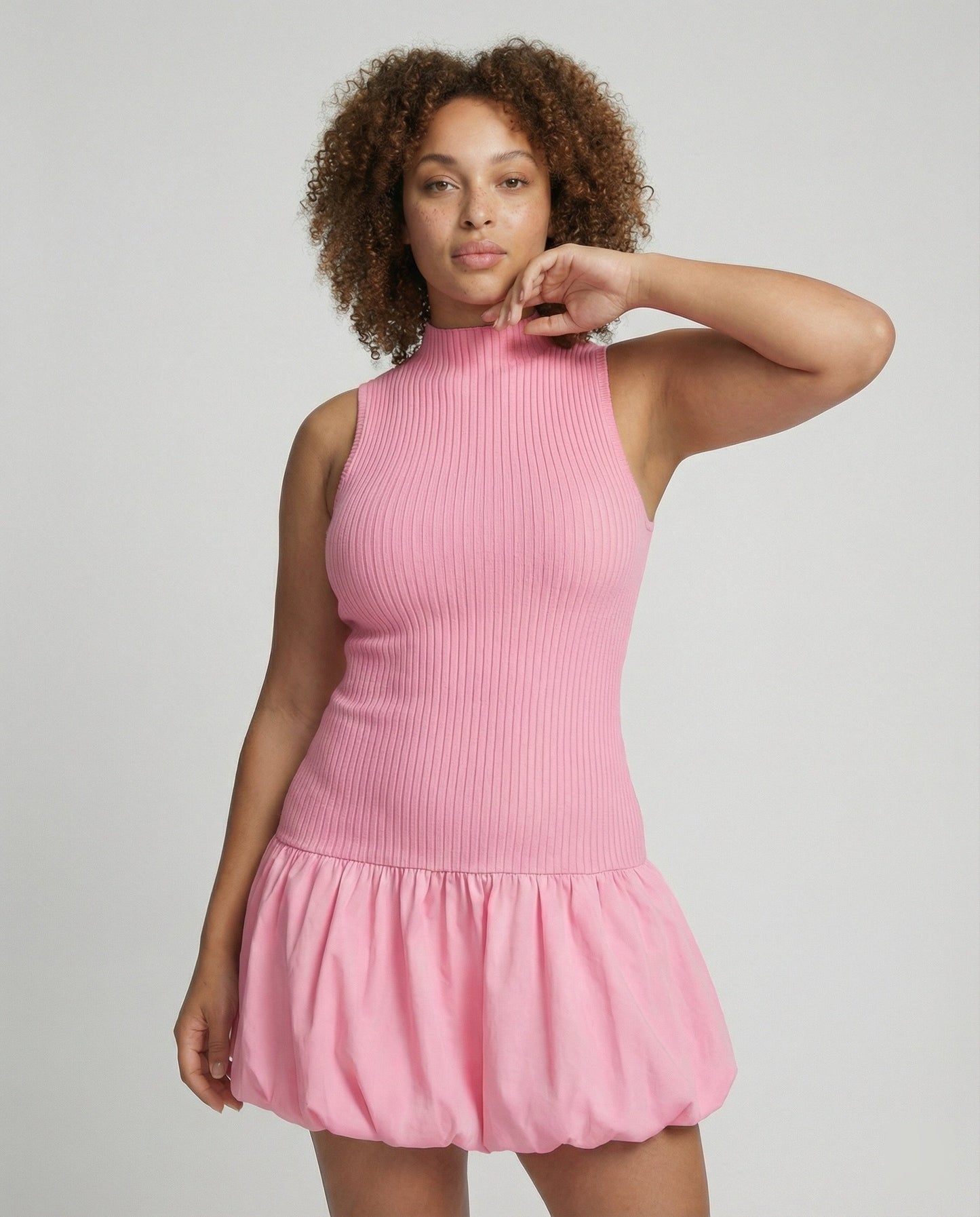 Berliner Kleid Ärmellos Figurbetont Rock