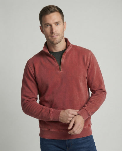 Warmer Fleecepullover Herren Weich Bequem - BerlinGlamour