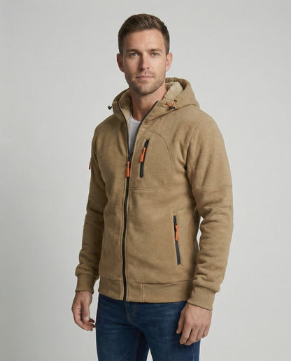 Herren Kapuzenjacke Sportlich Modern