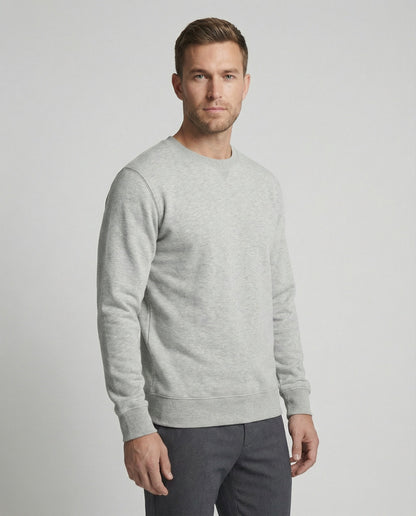 Männer Sweatshirt Rundhals Pullover Modern - BerlinGlamour