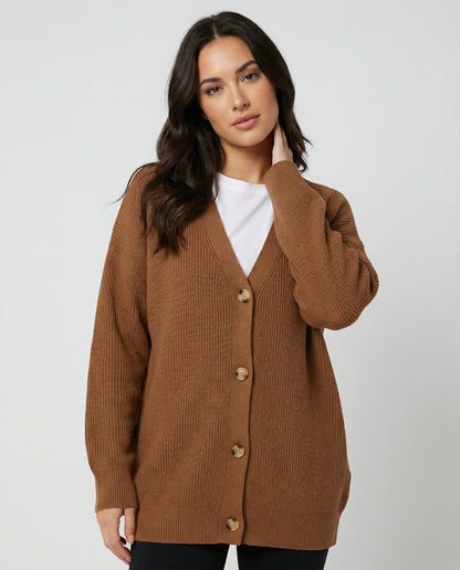 Weicher Cashmere Cardigan Damen Modern