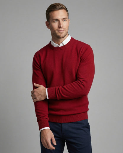 Luxuriöser Herrenpullover aus Cashmere Soft
