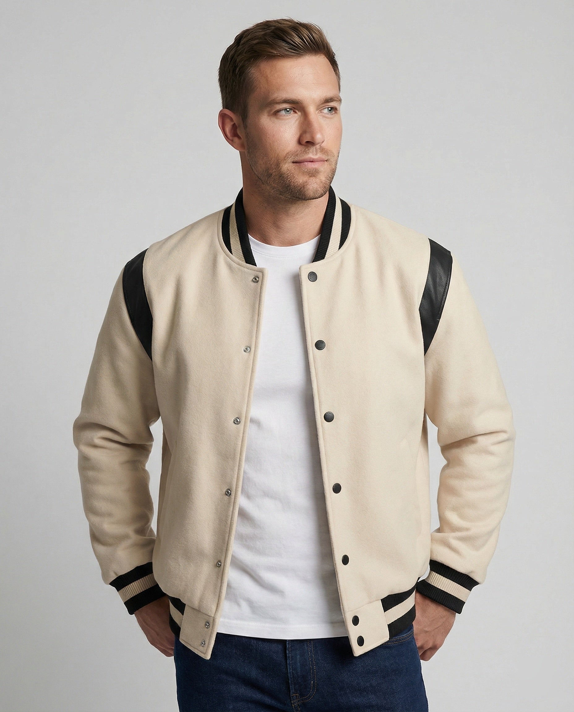 Herren Sweatjacke Sportlich Modern Urban Style - BerlinGlamour