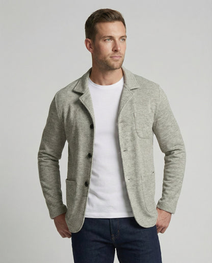 Maßgeschneiderter Herrenblazer Mit Taschen Elegant - BerlinGlamour