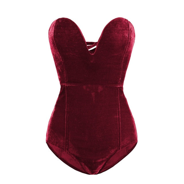 Bodysuit Damen Glitzer Sexy Abendkleid