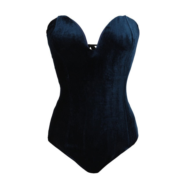 Bodysuit Damen Glitzer Sexy Abendkleid