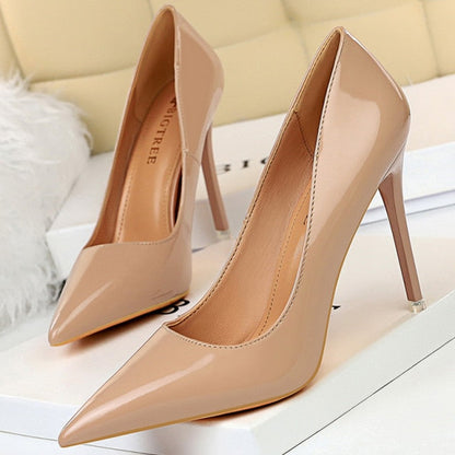 Stiletto Schuhe Hoch Damenschuhe Glitter