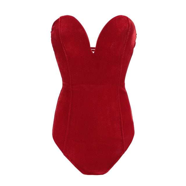 Bodysuit Damen Glitzer Sexy Abendkleid