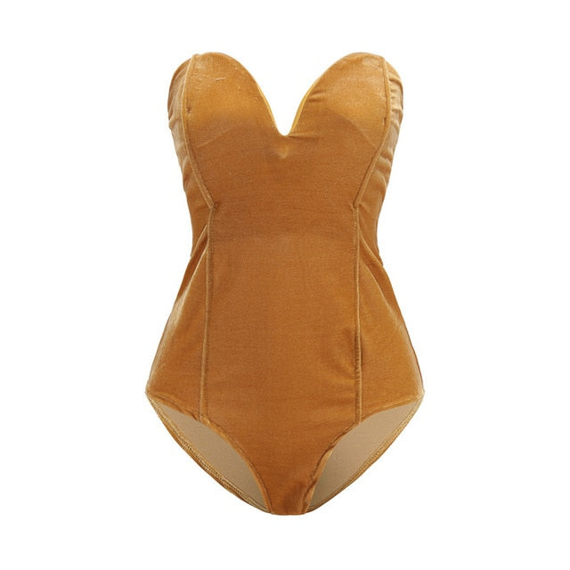Bodysuit Damen Glitzer Sexy Abendkleid