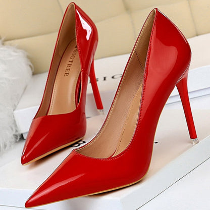 Stiletto Schuhe Hoch Damenschuhe Glitter