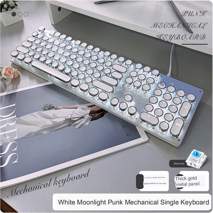 Mechanische Gaming Tastatur Retro Design