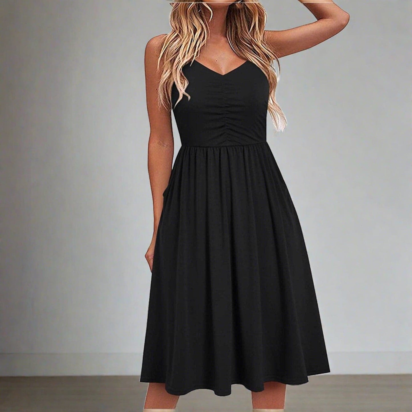 Sommerkleid Elegant Midikleid Damen Kleid