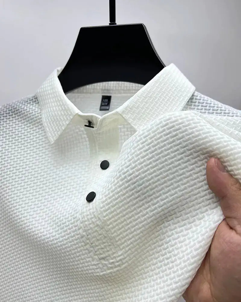 Herren Polo-Shirt Elegantes Kurzarm-Shirt