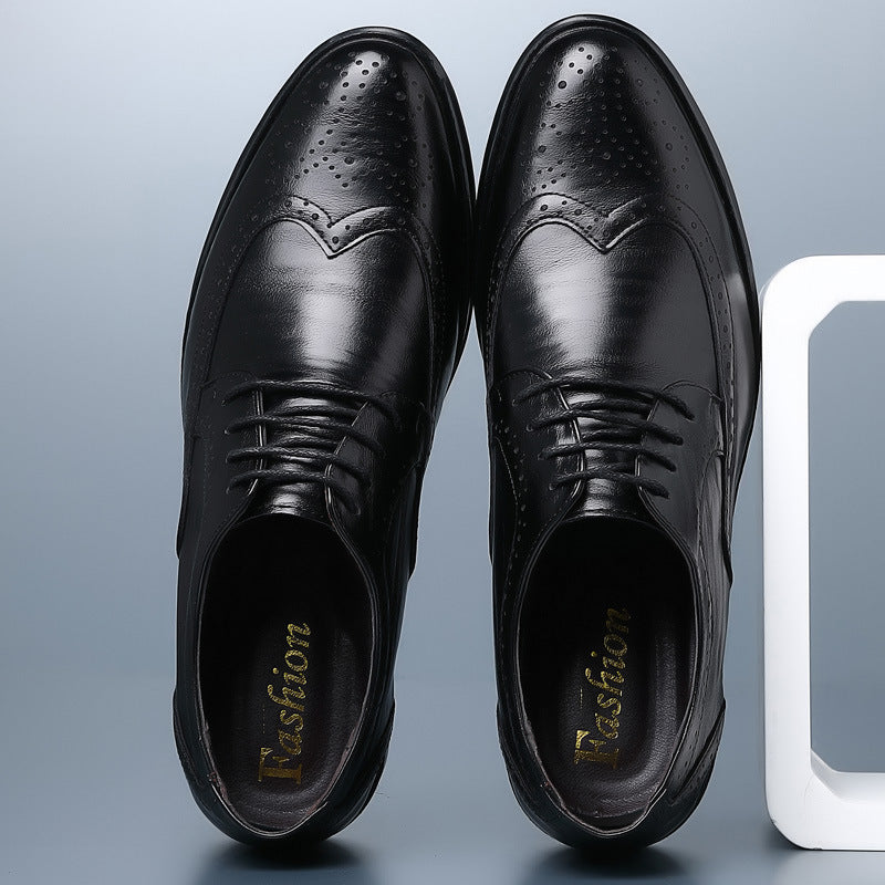 Elegante Herren Leder Schuhe Handgefertigt Luxus