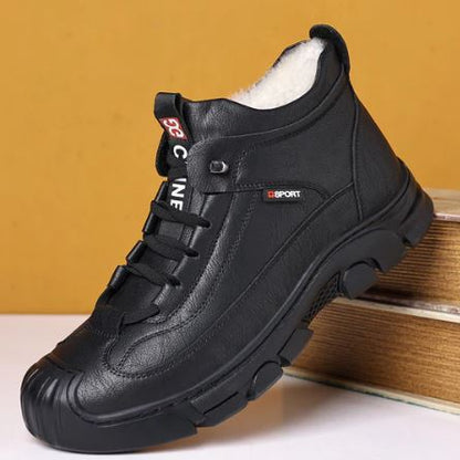 Lederstiefel Schafsfellfell Heidi Winterstiefel - BerlinGlamour