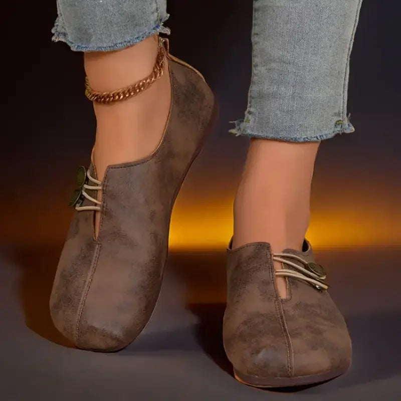 Ergonomische Flachschuhe Weich Bequem Damen Schuhe