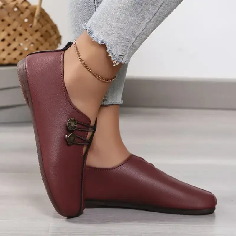 Ergonomische Flachschuhe Weich Bequem Damen Schuhe