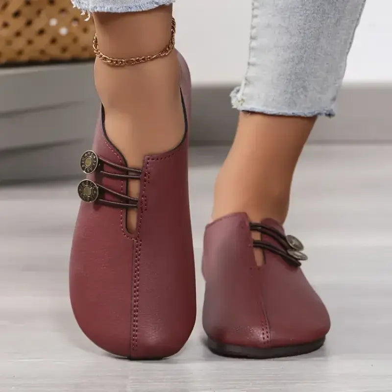 Ergonomische Flachschuhe Weich Bequem Damen Schuhe