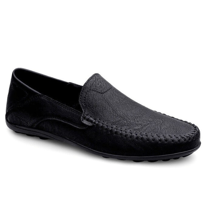 Handgefertigte Herren Mokassins Leder Luxus Loafers Elegante Verarbeitung