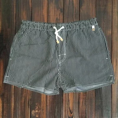 Herren Badeshorts Gestreift Bequem Modisch