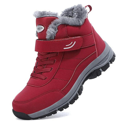 Frauen Schneestiefel Warm Fell lined Winter Stiefel