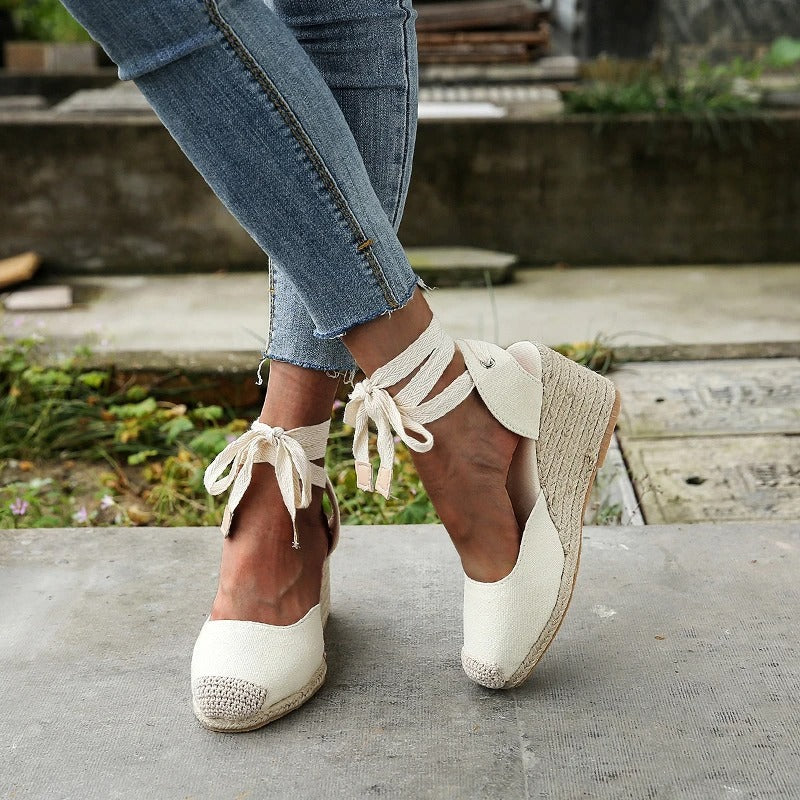 Damen Sandalen Heidi Stil Sommer - BerlinGlamour
