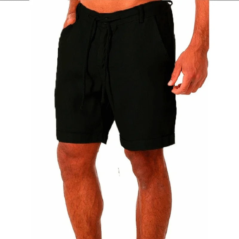 Leichte Sommer-Shorts Leinen Bequem