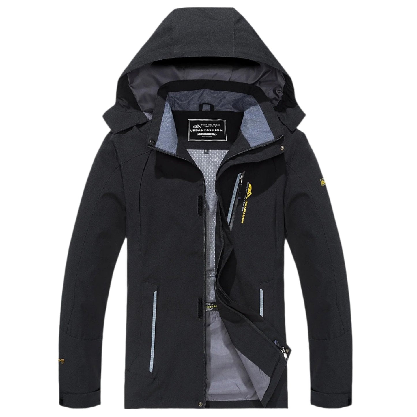 Wanderjacke Herren Wasserdicht Winddicht Outdoor Winterjacke