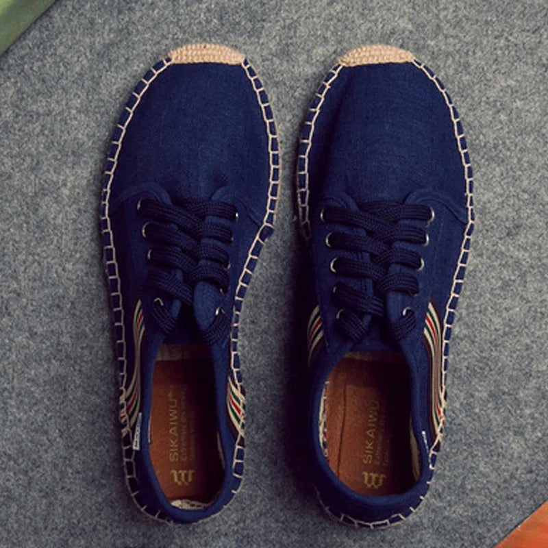 Leichte Segeltuchschuhe Frauen Mode