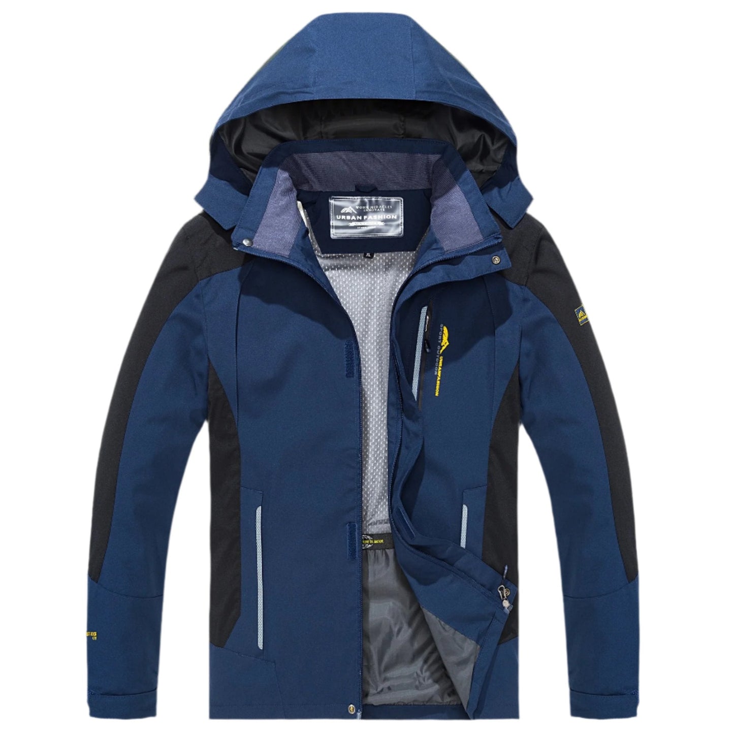 Wanderjacke Herren Wasserdicht Winddicht Outdoor Winterjacke
