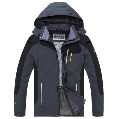 Wanderjacke Herren Wasserdicht Winddicht Outdoor Winterjacke