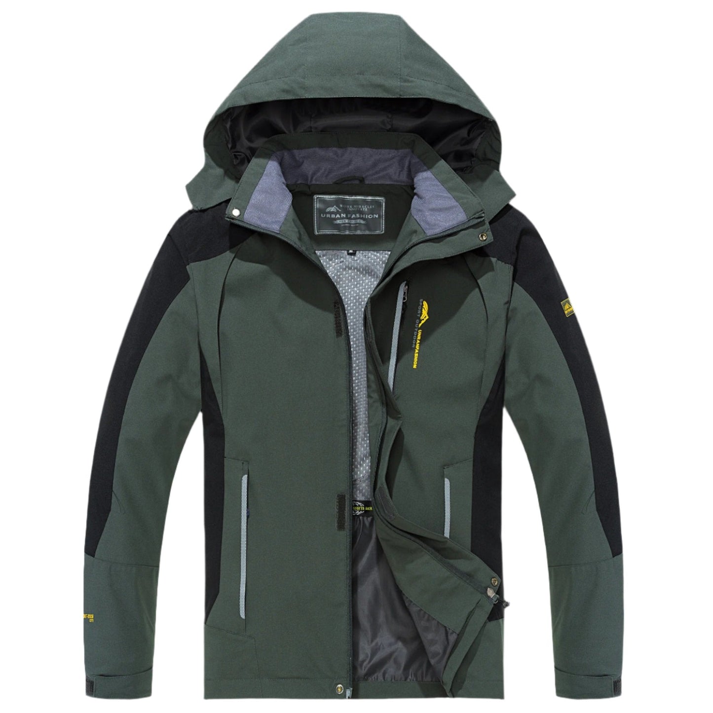 Wanderjacke Herren Wasserdicht Winddicht Outdoor Winterjacke