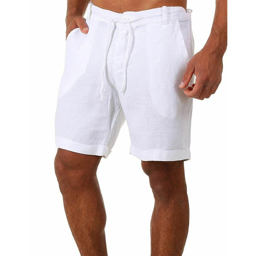 Leichte Sommer-Shorts Leinen Bequem