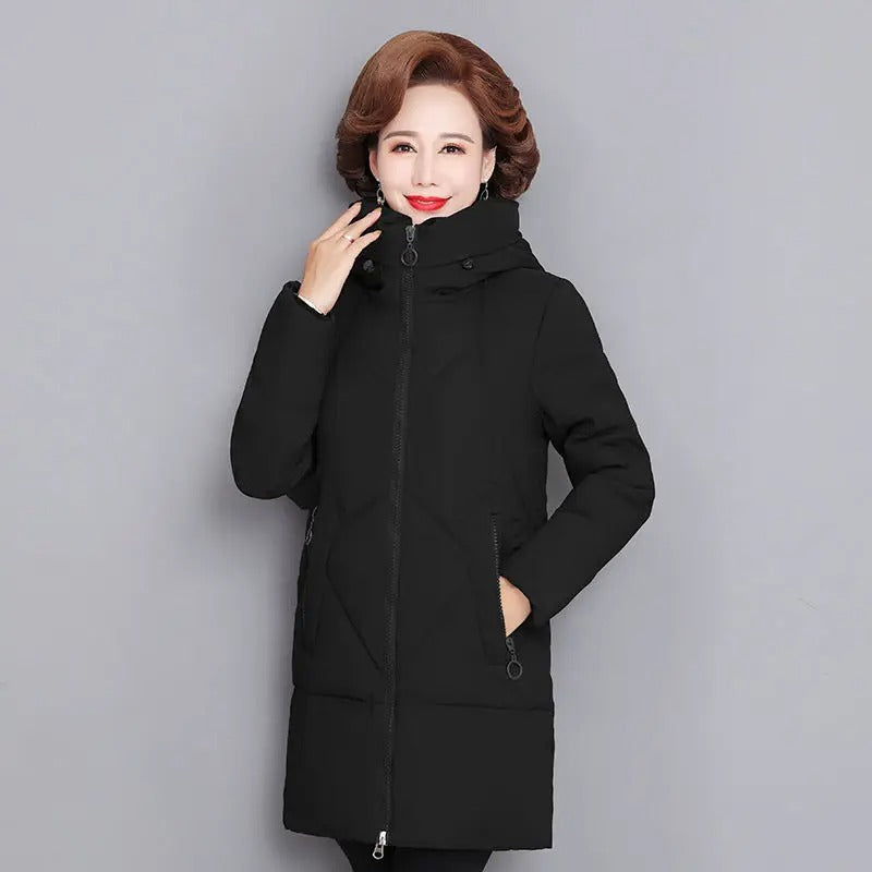 Thrie Damen Winter Daunenjacke: warme Winterjacke