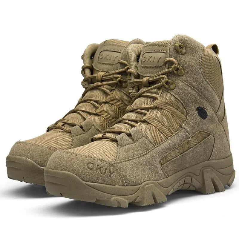 Militär Wanderschuhe Stabil Robust Outdoor - BerlinGlamour