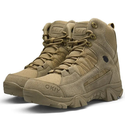 Militär Wanderschuhe Stabil Robust Outdoor - BerlinGlamour