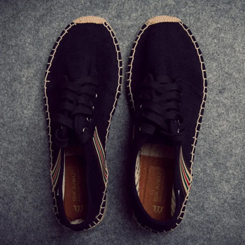 Leichte Segeltuchschuhe Damen Sommer
