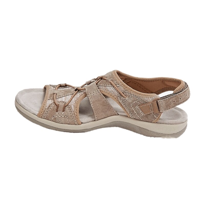 Sommersandalen mit Fußgewölbeunterstützung Bequem Verstellbar