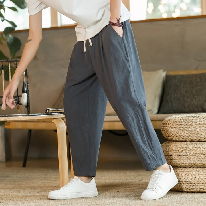 Leinenhose Rens Bequem Sommer