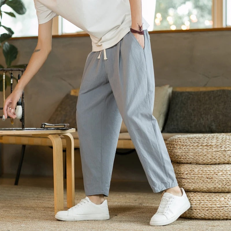 Leinenhose Rens Bequem Sommer