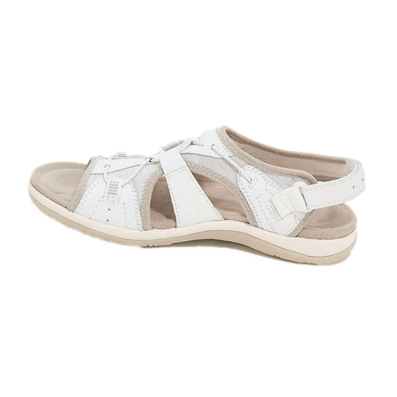 Sommersandalen mit Fußgewölbeunterstützung Bequem Verstellbar