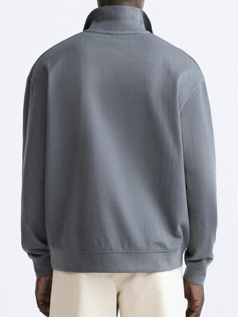 Beiger Pullover Polokragen Eleganter Lässig Stil