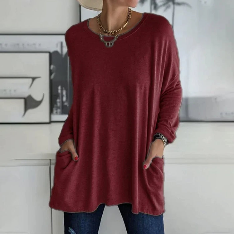 Damenpullover Nina mit Taschen