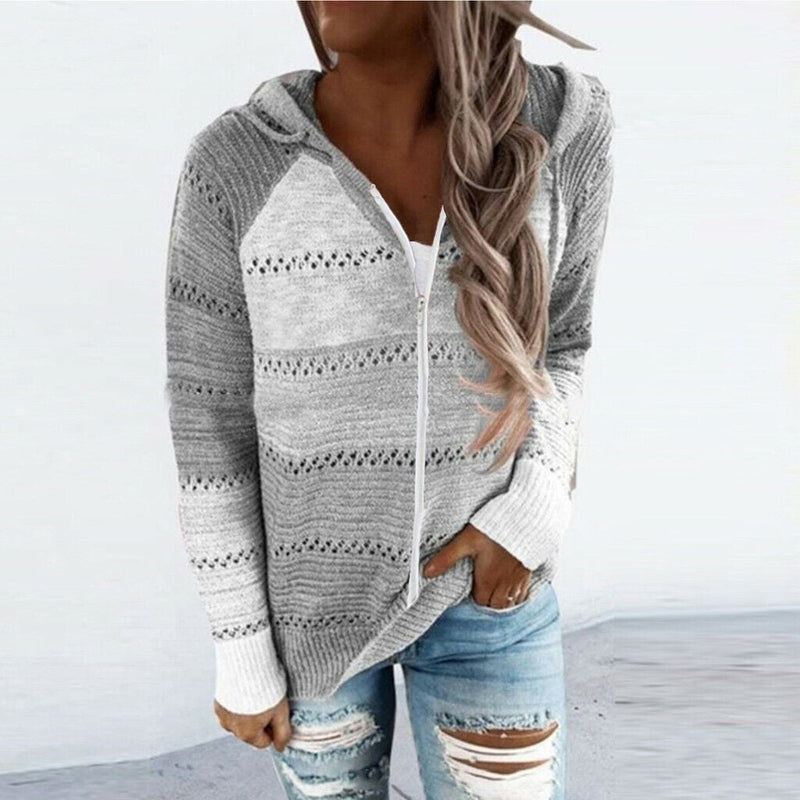 Juliette: Damen-Kapuzenpullover aus leichter Baumwolle