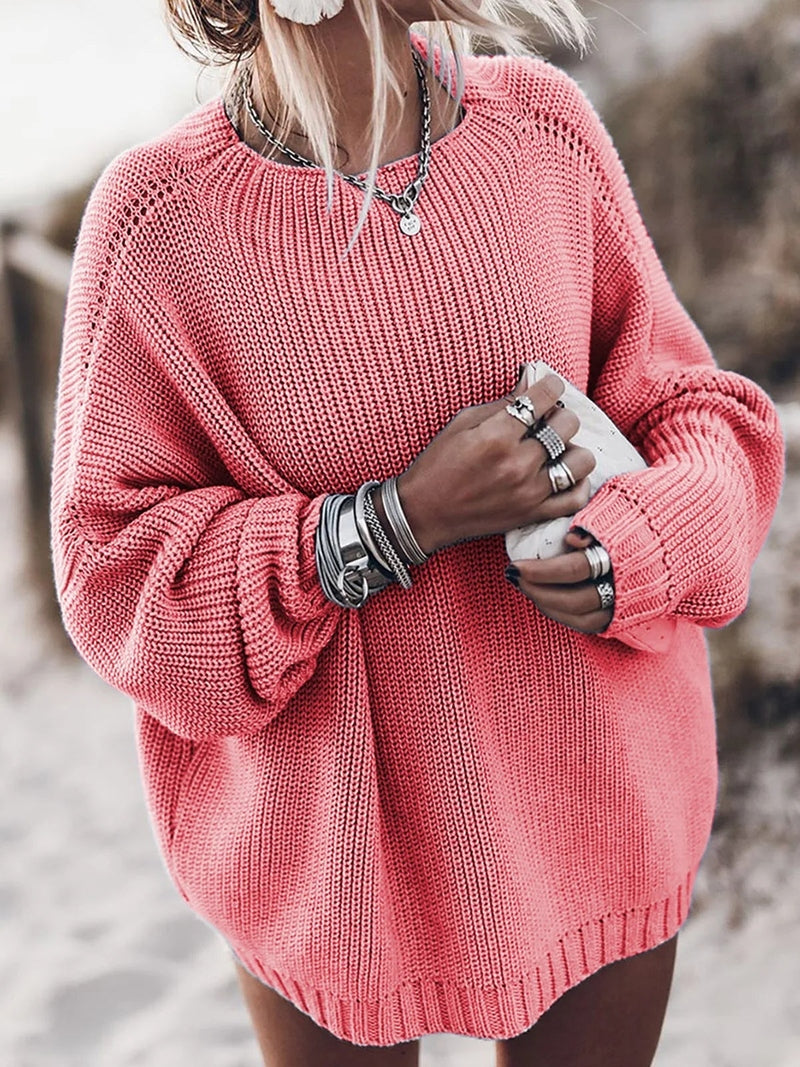 Strandpullover Lara: lässiger Damenpullover